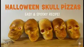 I Made Halloween Skull Pizzas&hellip; and They Look Terrifying!