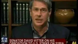 Vitter Discusses Opposition to U.S. Military Strike on Syria with Fox News