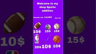 Welcome to my shop sports edition  ￼