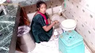 Indian middle class family kitchen cleaning vlog routine।चमका दी आज रसोई।middle class housewife work