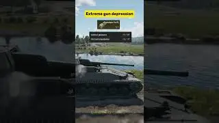 Extreme gun depression #warthunder