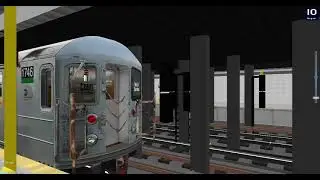 OpenBVE - R62 Transfer at Dyckman Street On the A line