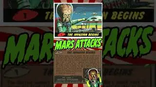 Mars Attacks 1962 Trading Card #1 - 