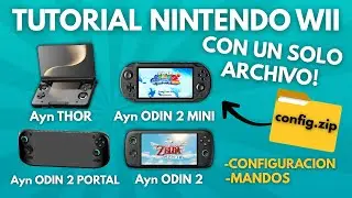 La MEJOR Config de Wii para AYN Thor y Odin 2 (&iexcl;1 Archivo + Mandos Listos!)
