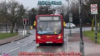 Полная визуализация iBus: B15: Хорн-Парк - Бекслихит, центр города