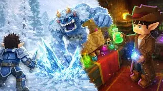 CRIANDO PORTAIS e DERROTEI O YETI no HYTALE! - MUNDO ETERNO 10