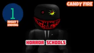 HORROR SCHOOL Night 1 Full Walkthrough SOLO