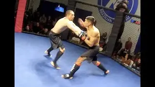 Referee Camera! Tyson Kauhine vs Jordan Fernandez!! First round stoppage!