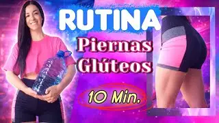 RUTINA PIERNAS-GL&Uacute;TEOS EN CASA CON BID&Oacute;N Ideal perimenopausia/menopausia SOLO 10 MIN y MUY EFECTIVA!