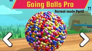 Going Balls-Normal mode Part2 【colorful 🌈&rugby 🏉&super ⭐️ball】.
