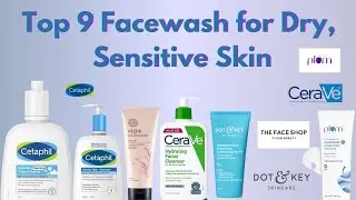 Best FACEWASH for DRY, SENSITIVE SKIN | FACEWASH for DRY SKIN #facewash #bestfacewash