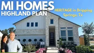MI Homes Highland Model @ Heritage in Dripping Springs, TX