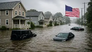 New Jersey UNDER WATER! Deadly Floods Wreck Homes and Roads