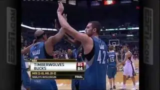 Timberwolves vs. Bucks Preseason Recap, Kevin's Double-Double - 12/21 - HD Highlights