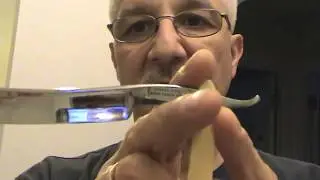 Бритьё опасной бритвой Joseph Elliot straight razor shaving