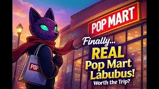 Я потратил ЧАСЫ на поездку за этими НАСТОЯЩИМИ лабубусами из Pop Mart… Стоили ли они того?!