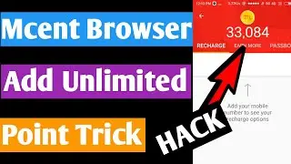 Mcent briwser hack online script add unlimited points 2018