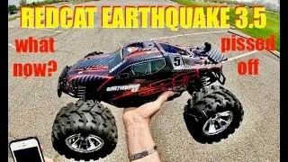 Redcat Nitro Earthquake 3.5 with an Unfixable Engine Problem - WLTOYS 144001 Top Speed Run with 3S.