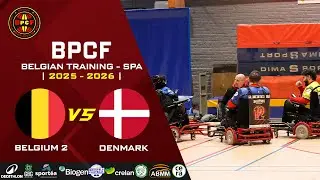 BELGIAN TRAINING - SPA | 2025 - 2026 | BELGIUM 2 vs DENMARK| MATCH Aller