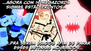 ESSAS DUAS CRIATURAS SE JUNTAM PARA CAUSAR O CAOS!!! NAOYA MALDI&Ccedil;&Atilde;O E SUKUNA HEIAN VS 19 MECHAMARUS!