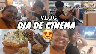 DIA DE CINEMA,  EXPERIMENTEI COMIDA JAPONESA PELA PRIMEIRA VEZ, #vlog  @Blogueiraatrapalhada