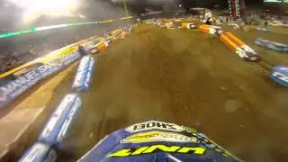 GoPro HD: Kyle Chisholm Race - Anaheim Monster Energy Supercross 2011