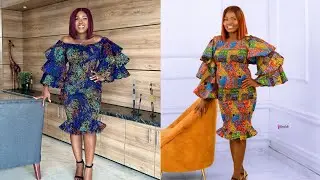 How To Shirr Fabric With Elastic Thread | Off Shoulder Gown | Three Steps Flare/Peplum Sleeves