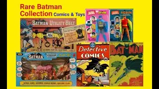 My Batman Collection (Rare Vintage Comics & Toys!!!)