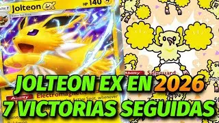 ⚡Racha de 7 VICTORIAS con MAZO de JOLTEON EX en POKEMON POCKET 2026