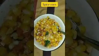 Beach side snack sweet corn recipe #cooking #recipe #easyrecipe #tamil #beach #youtubeshorts #food