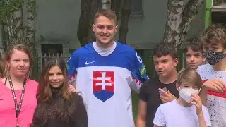 Do školy zavítal účastník majstrovstiev sveta v hokeji