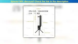 Get Vertical Wood-burning Rocket Bazooka Courtyard Heating  Outdoor Camping, Winter Pellet Heating&bull;