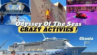 Odyssey Of The Seas Vlog - Crete( Greece) -  Unique Activities on a cruise ship