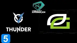 VGJ Thunder vs OpTic Gaming Game 2 CHINA DOTA2 SUPER MAJOR Highlights Dota 2