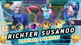 Riktor Susanoo Gameplay | Richter Susanoo Highlight | AoV Richter - ARENA OF VALOR