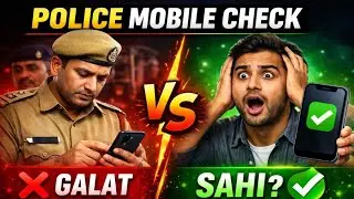 Police Mobile Check Sahi Hai Ya Galat? 😱 | Your Rights | Indian Law @SonuPatelLLB 