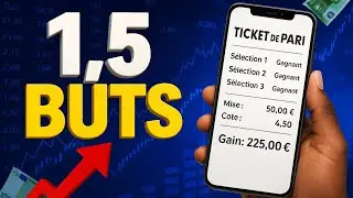 🚀 99% de r&eacute;ussite sur les +1,5 BUTS ⚽💰 | La m&eacute;thode secr&egrave;te enfin r&eacute;v&eacute;l&eacute;e ! 2025