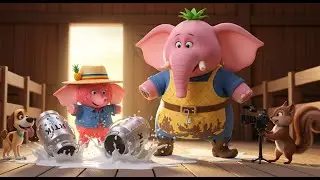 Real Farm Elephant  &iexcl;PLAGA DE LANGOSTAS! &iexcl;Miles invaden los cultivos&hellip; pero la pandilla los ahuyenta!