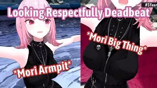 Calli Show Off Her New Outfit To Deadbeat【Hololive EN】