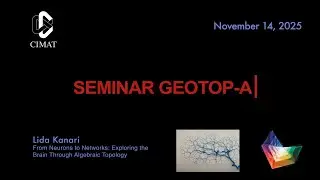 GEOTOP-A | Lida Kanari | From Neurons to Networks: Exploring the Brain Through Algebraic Topology
