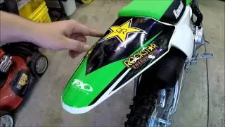 KLX110L Graphics Kit Factory Effex 2015