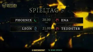 ⚔️LEON VS TEDDSTER // Phoenix vs Ena 🏆 WC3 DACH Inferno