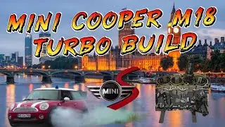 Building A Mini Cooper Block For Boost With Forged Internals.#educational #engine #turbo #minicooper