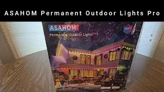 ASAHOM Permanent Outdoor Lights Pro RGBCW LED ALEXA AND GOOGLE (EPISODE  4463)   Amazon Unboxing