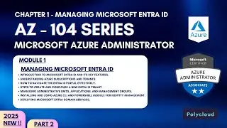 Azure AZ-104 (Part 2) | Navigating Entra ID, Custom Domains & Administrative Units | Hands-On Demo