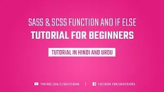 SASS/SCSS Function Tutorial in Hindi | 2018