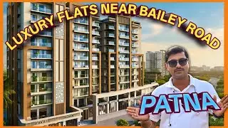 🏡Luxury Flats in Patna near Bailey Road with Swimming Pool & Park