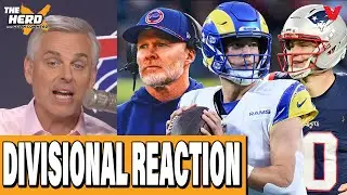 NFL Divisional REACTION: McDermott OUT, Broncos, Seahawks, Rams, Patriots | Colin Cowherd: THE HERD
