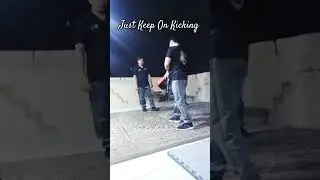just keep on kick #Improve #power, #balance, and #speed,#martialarts #shortvideo