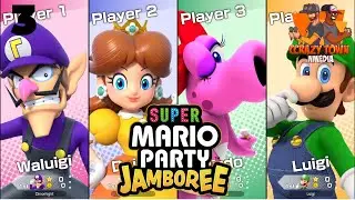 Stamping And Screaming  (w/ Mr. X) Ep. 3 | Super Mario Party Jamboree | Crazy Town Gaming